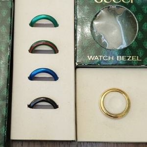Gucci Watch Bezels 5 in total